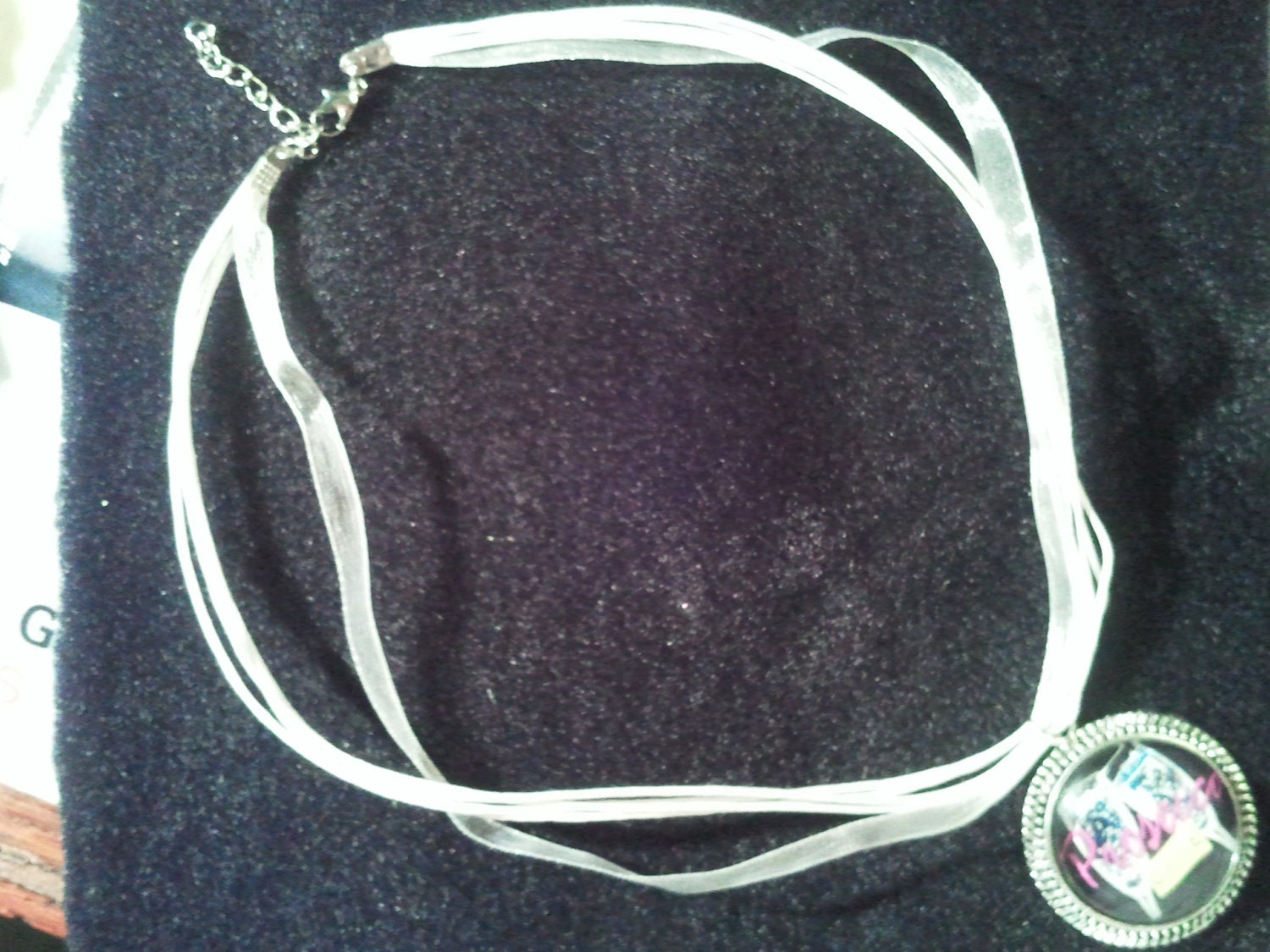 Pop culture necklace for party people