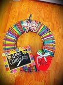Crayon Wreath 