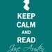 Keep Calm and Read Jane Austen Print, Vintage Inspired Typography Wall Art,  Literature Poster, Steampunk, Typographic Print, 8x10