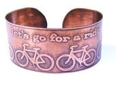Bicycle Bracelet Cuff