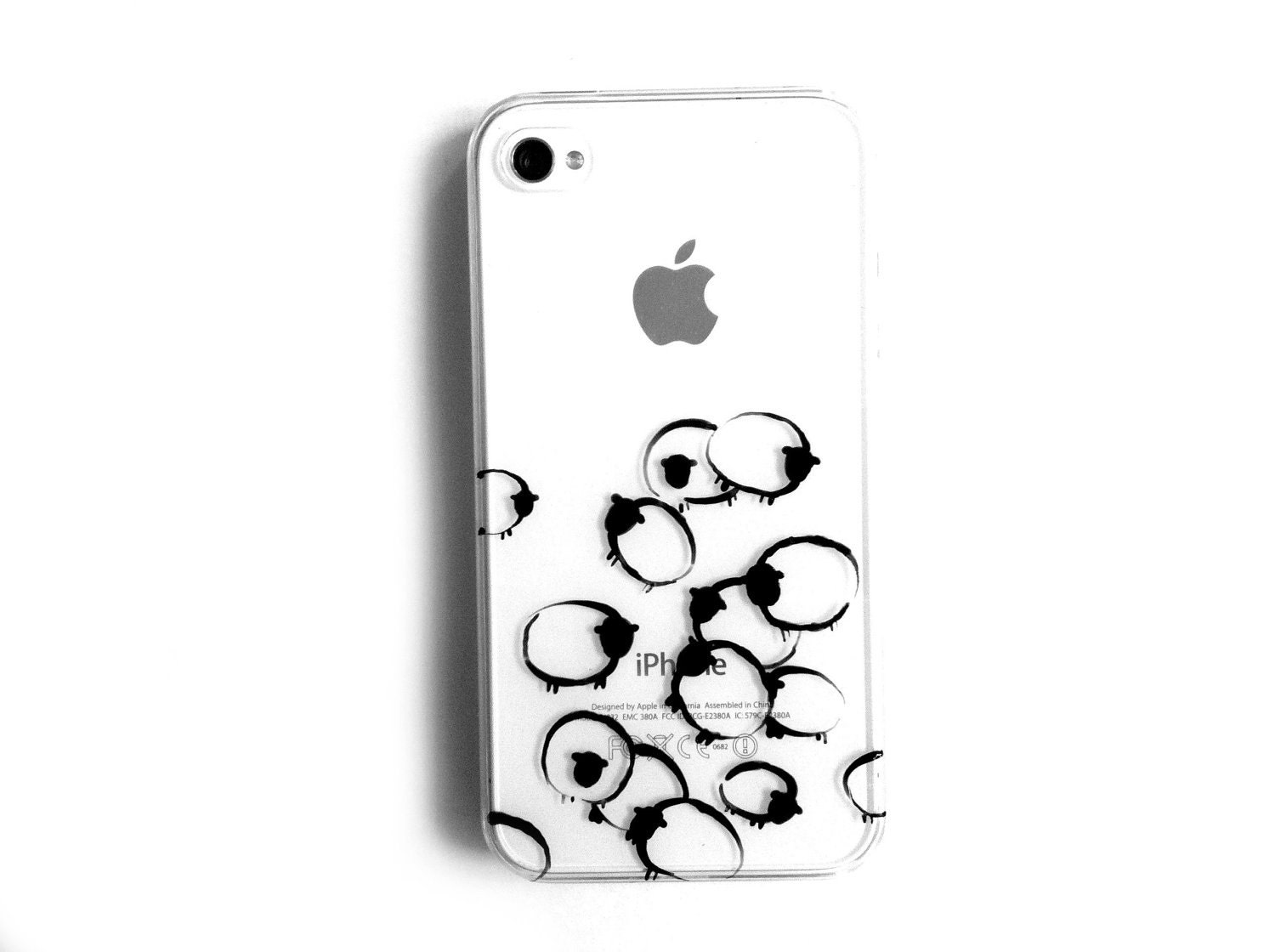 hand painted swarovski crystals illustration iphone 4 case, iphone 4s case, iphone 5 case, galaxy s3 case, galaxy note 2 case