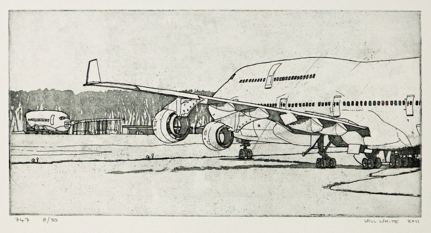 747 etching