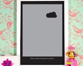 Every silver lining - A3 Giclee Print