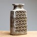 Retro patterned vase by VEB Haldensleben (East Germany)