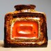 Small rectangular Fat Lava vase (U1/12)
