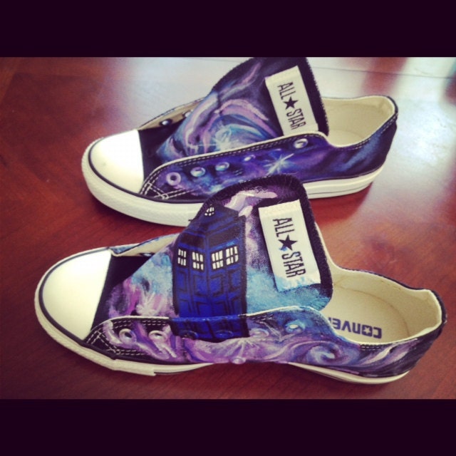 Doctor Who Inspired Custom Shoes