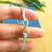 Karma-antique  Bracelet ------ antique silver   Karma Bracelet,infinity bracelet& wax cords Bracelet