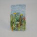 Embroidered and Felted Recycled Brooch - Meadow