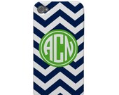iPhone Tough cover - Personalized monogram