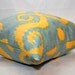 Set of 2 Ikat pillow covers 19" X 19 "