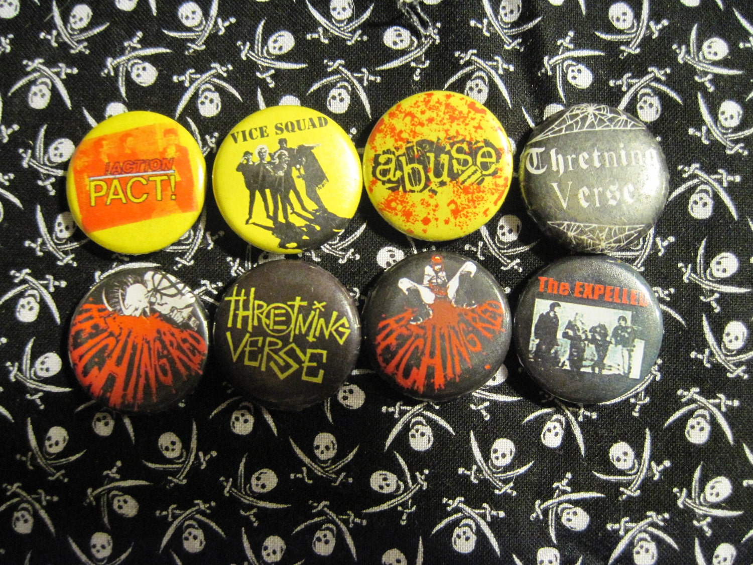 punk buttons
