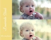 Lemonade Stand: Photoshop Action for CS3-CS5