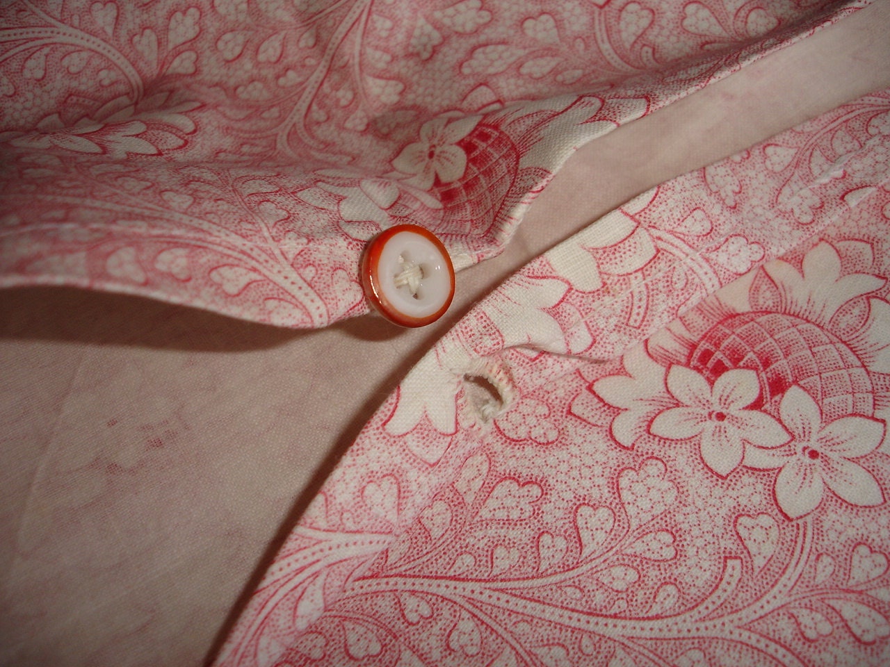 Antique Pillowcase Sham Art Nouveau Floral Pattern Never Used Germany Free Shipping Worldwide