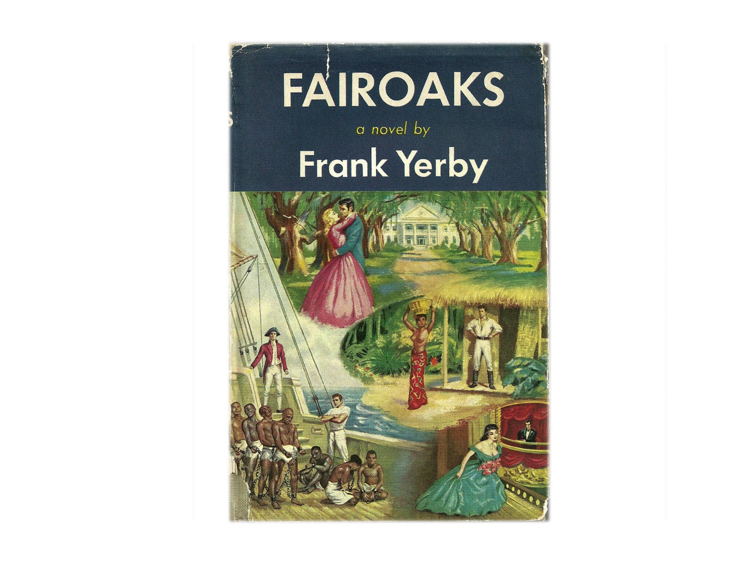 FREE SHIPPING - Fairoaks, by Frank Yerby - Vintage Novel Fiction Book - Sale