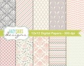 Digital Scrapbook Papers and Digital Paper Packs - DP110