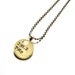Dewey Decimal Vintage Card Catalog Men's Glass Necklace Men's Jewelry