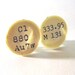 Dewey Decimal Vintage Card Catalog Clip On Earrings