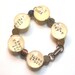 LIBRARIES Theme Dewey Decimal Library Catalog Card Charm Bracelet