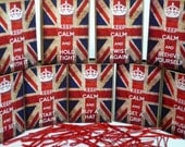 Keep Calm Union Jack Bobby Pin Boxes with Hair Pins - Any 2