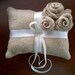 Rustic Ring Bearer Pillow