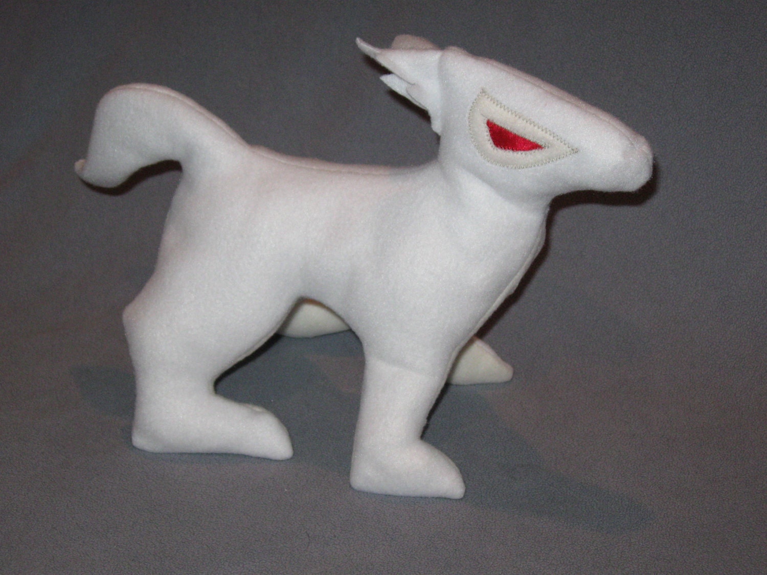 ghost direwolf plush