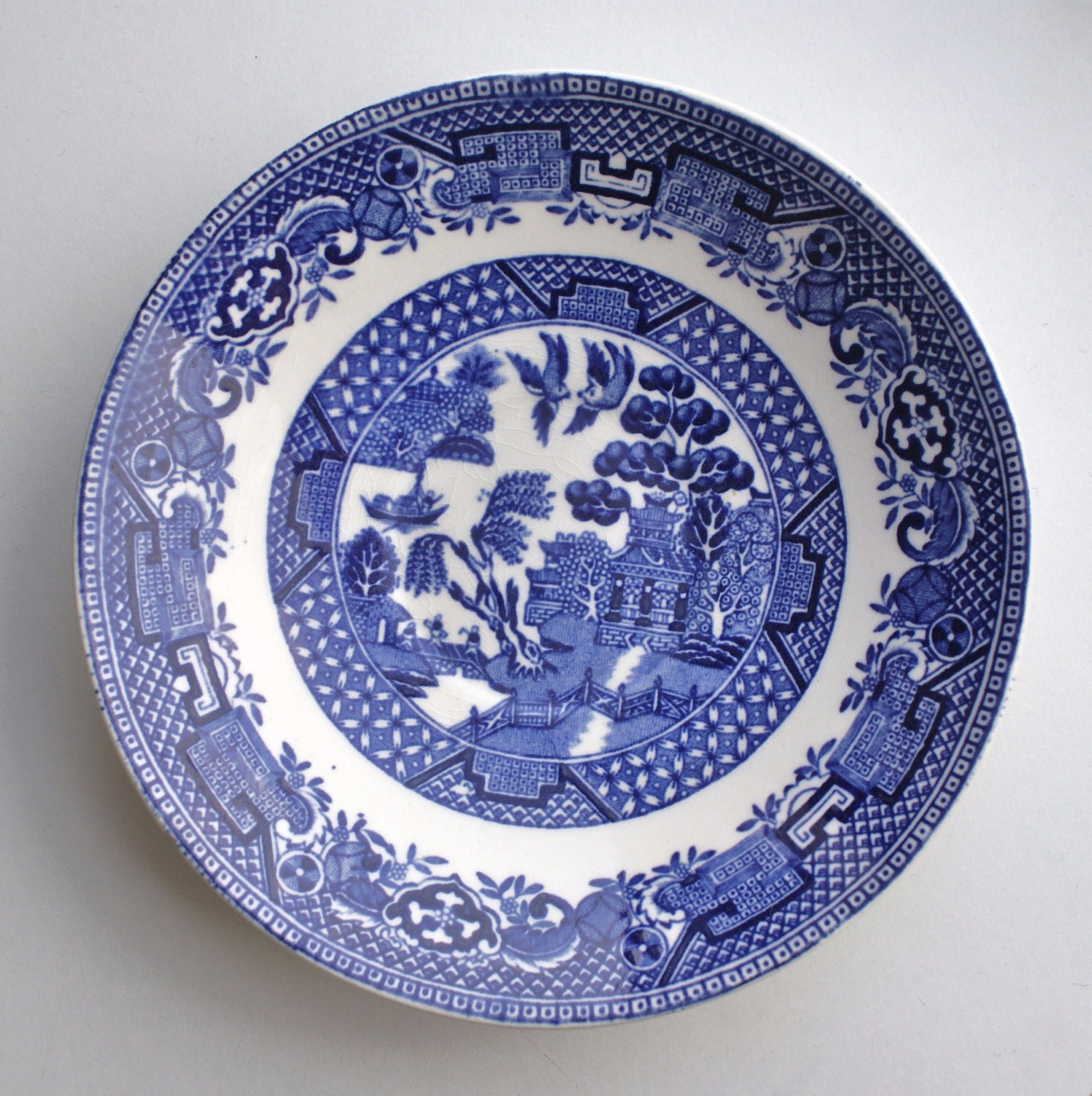 Blue Willow Plate