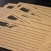 Recipe Card Set of 15 on Kraft Paper Size 3x5