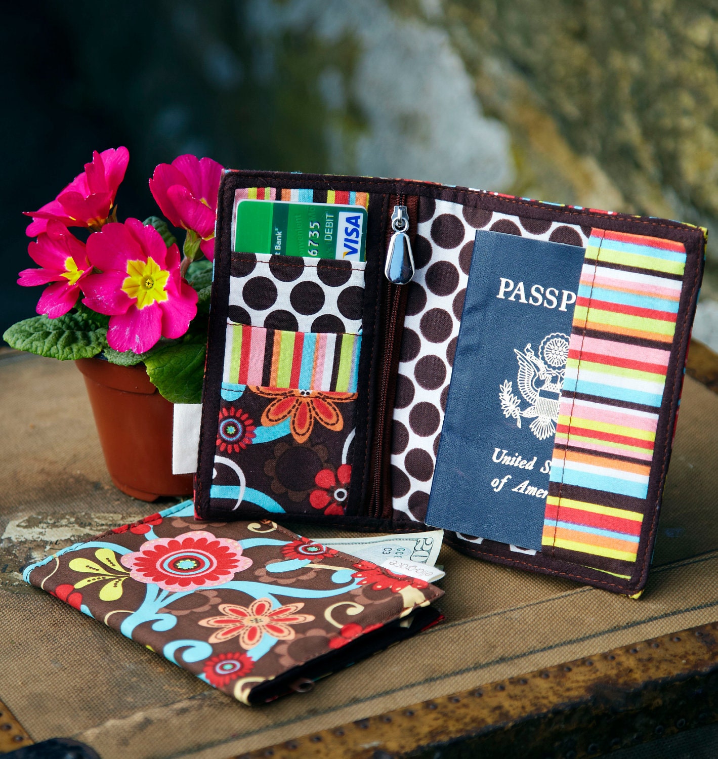 Ella Grace Traveler's Passport Wallet