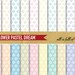 Digital Paper Pack FLOWER  PASTEL DREAM Digital Background with Instant Download