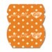 Printable Pillow Box Set of 5 in ORANGE DIY Packaging St Patricks Instant Download