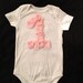 Adorable 3d Rosetta Number Onesie 1st Birthday, 2nd Birthday 3rd birthday