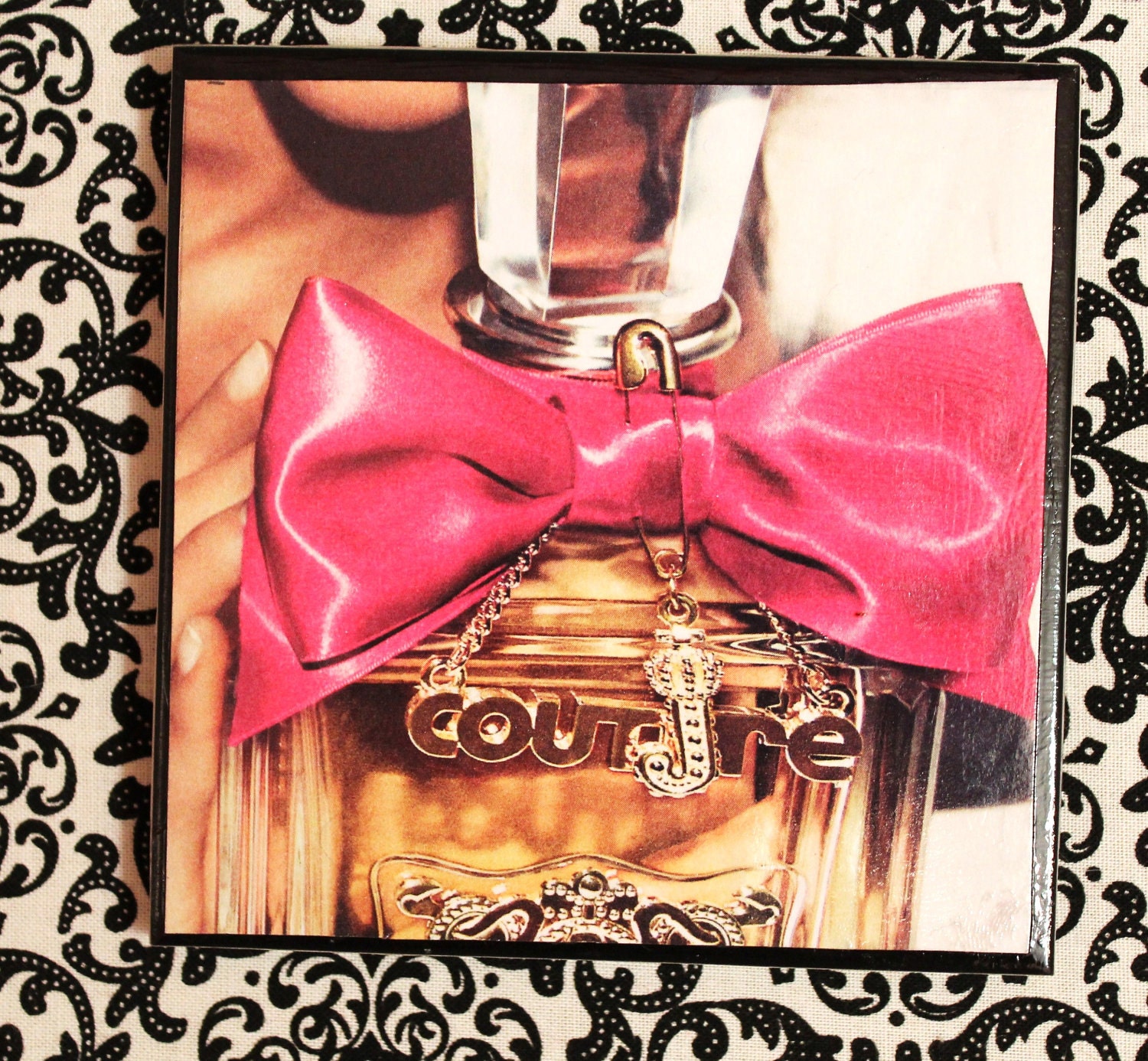 Juicy Couture Ad Coasters