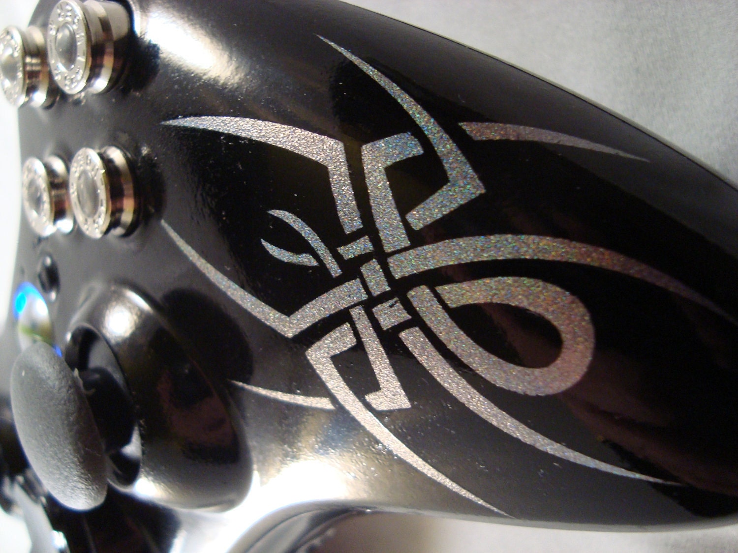 Tribal Spiders Custom and Hand Airbrushed Xbox 360 controller