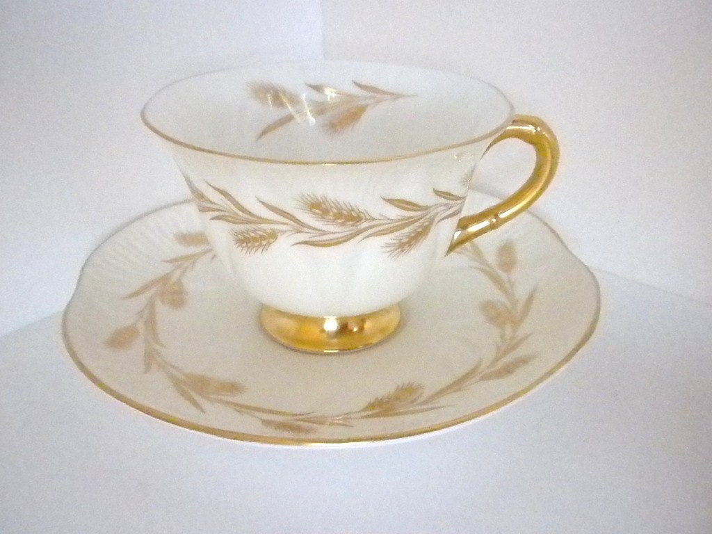 Shelley Bone China, Golden Harvest , Made in England 1945- 1966