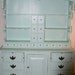 Beach Blanket Blue dresser with hutch top