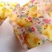Chicky Cotton Ribbon Trim, Yellow / Pink, 1 3/8" inch wide, 1 yard For Home Decor, Accessories, Scrapbook, Children Crafts
