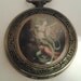 Wind Up Ladies Victorian Style Pocket Watch, Great Working Condition