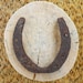old horseshoe ..Amazing horseshoe, talisman, mascot from the USSR..horse