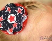July 4th - Red, White, and Blue Accessory - Hair Clip, Headband, Pin - Fourth of July