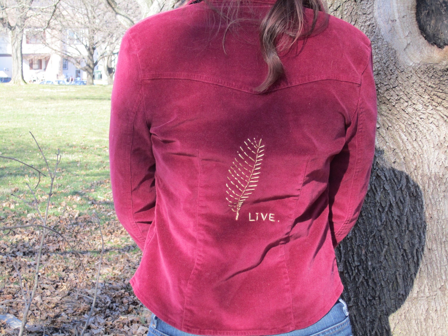feather shirt
