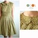 Handmade vintage printed dress "Sunday".