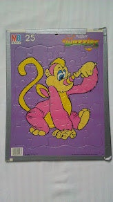 Vintage - Wuzzles - Frame Tray Puzzle - by Milton Bradley