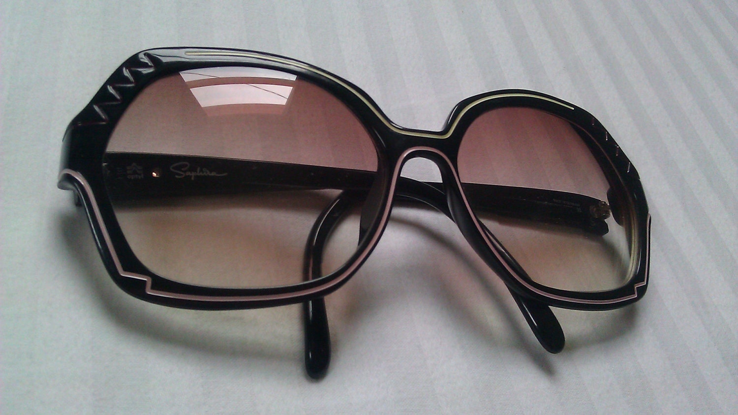 REDUCED - Vintage - Saphira - Designer Sunglasses - 1970s-1980s