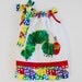 Custom Boutique Very Hungry Caterpillar Pillowcase dress Only Sizes 0-6mo, 6-12mo, 12-18mo, 18-24mo, 2t, 3t, 4t, 5/6, 7/8