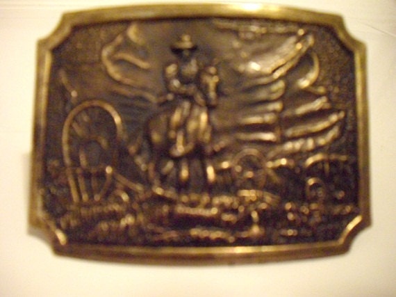 Vintage Western Belt Buckle