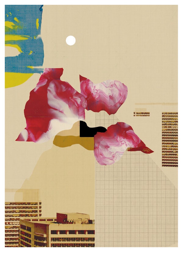Impossible landscape art print