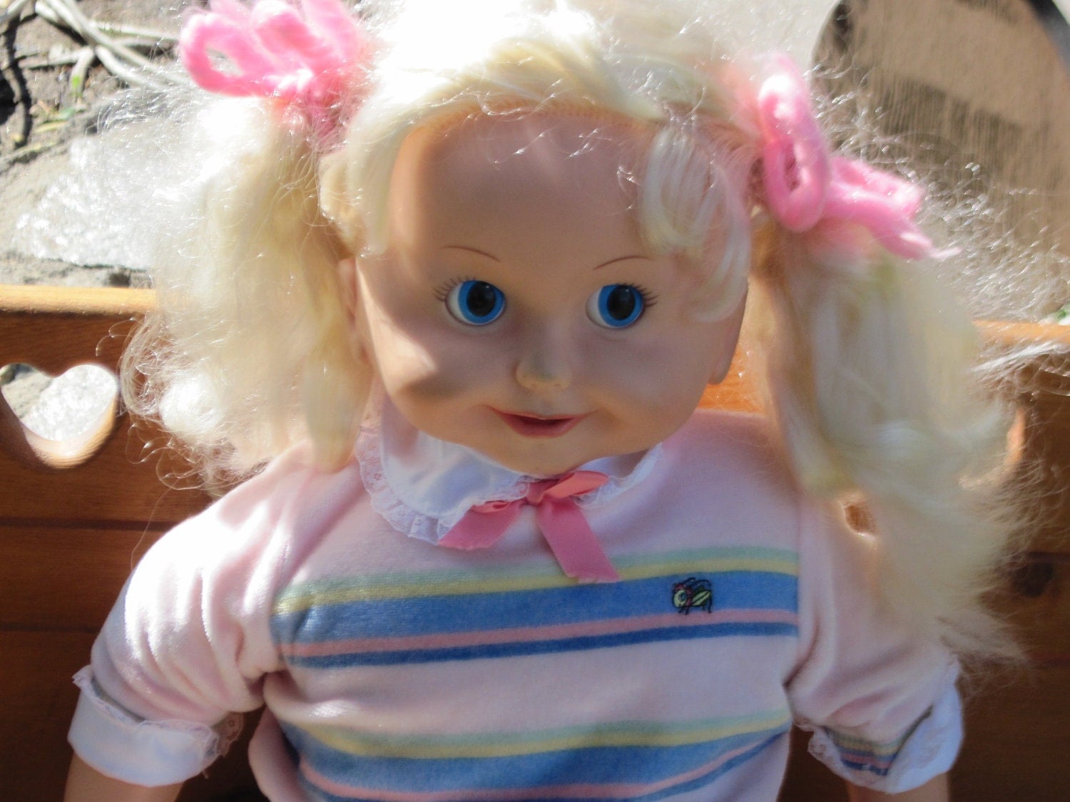 Talking Working Cricket Doll 1986 by Daysgonebytreasures on Etsy