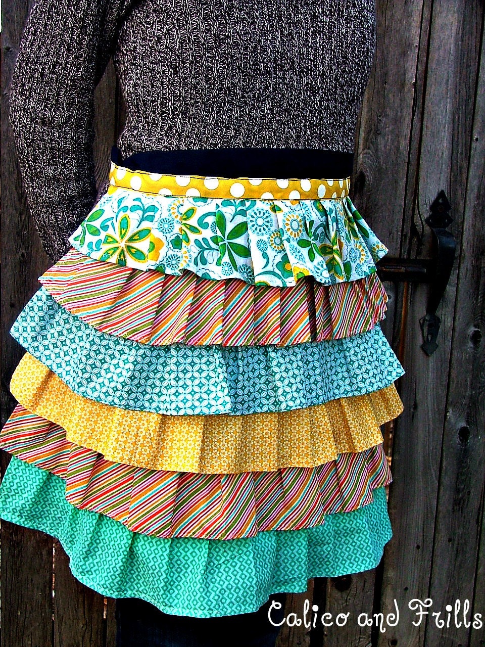 Spring Fun-Half Apron