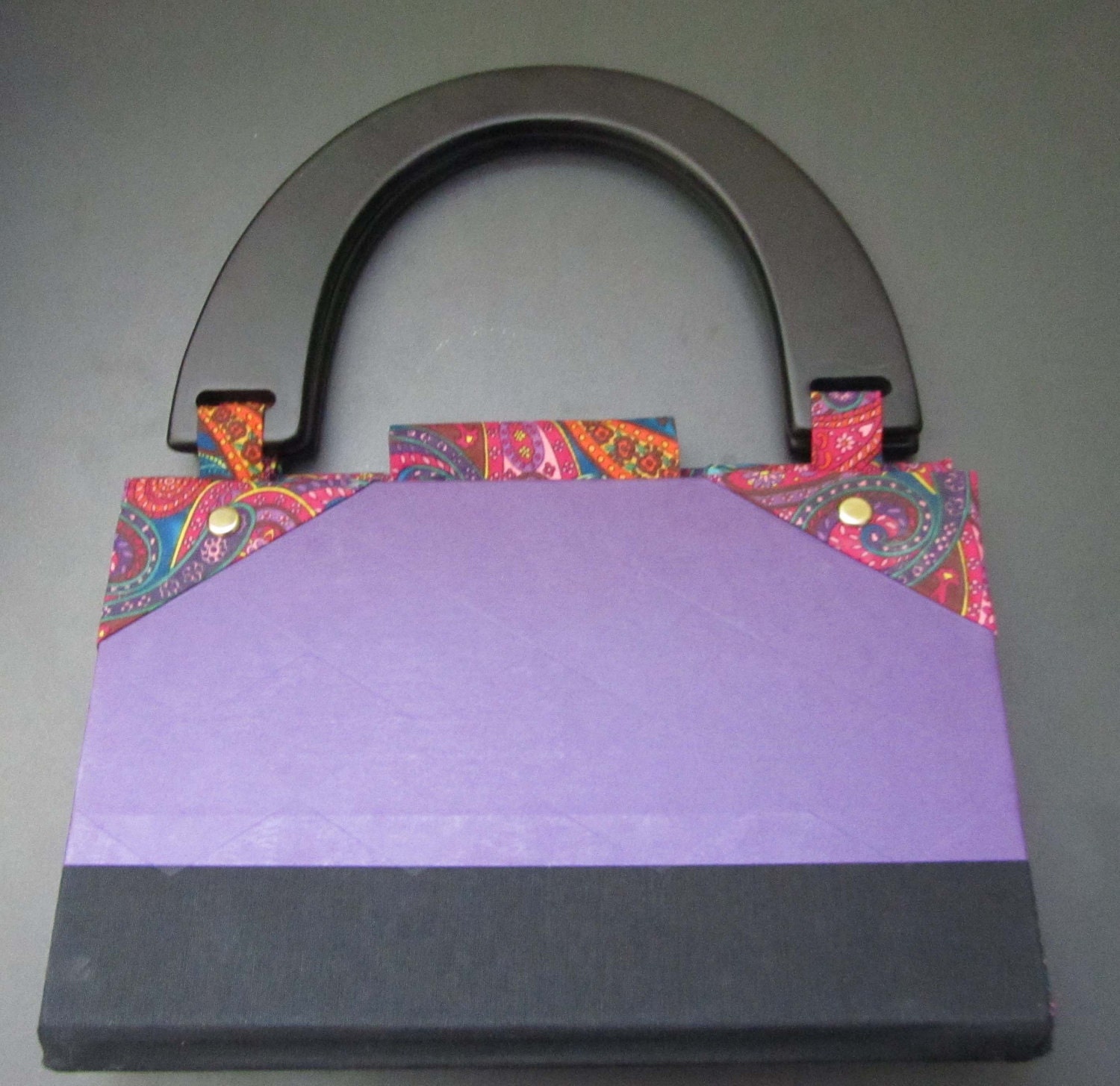 Harry Potter Purple Altered Book Purse J.K. Rowling