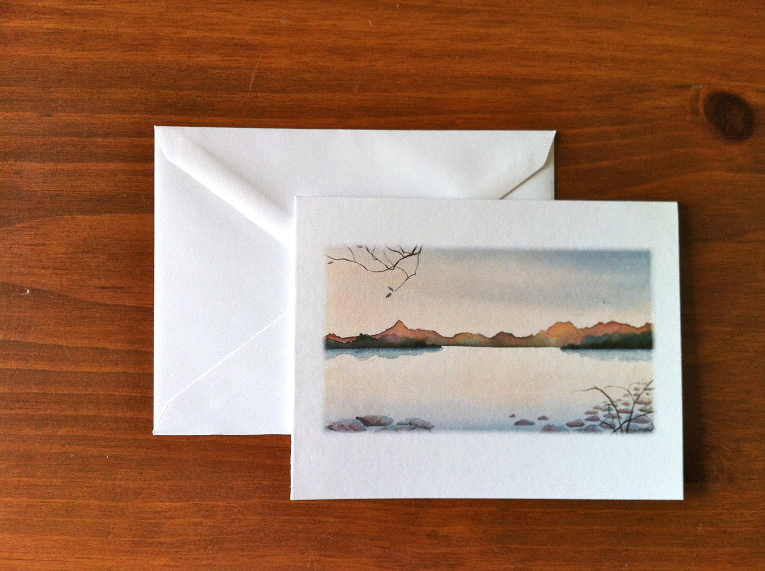 Serenity - Greeting Card - (Blank Inside)